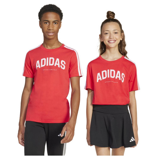 Adidas Παιδική κοντομάνικη μπλούζα Codes Collegiate Graphic Tee Adidas Παιδική κοντομάνικη μπλούζα Codes Collegiate Graphic Tee